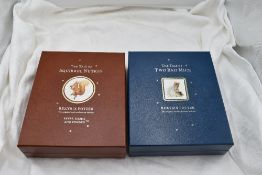 Beatrix Potter. Two centenary limited editions. Squirrel Nutkin (2003) & Two Bad Mice (2004). Both