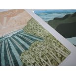 Two Ltd Ed prints, after John Brunsdon, Sunrise over Gower, numbered 6/150, signed, 60 x 45cm, and