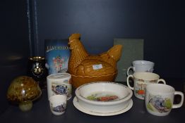 A selection of ceramics including child interest Thomas the Tank Wedgwood