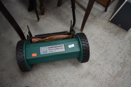 A push lawn mower, 30cm cutting width