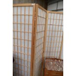 A home made room divider screen