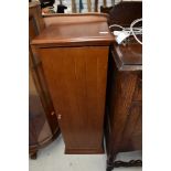 A modern CD or similar column cabinet, approx. height 86cm