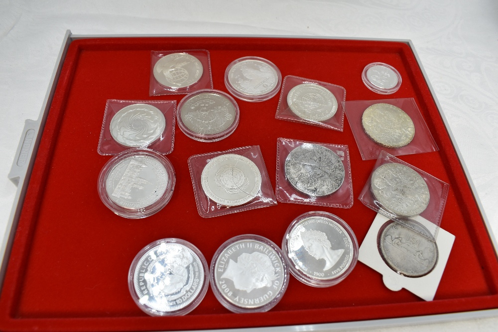 A collection of Fifteen World Silver Coins