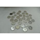 A Collection of Twenty Nine USA Silver Half Dollars including Franklin 1948-63 all dates and three