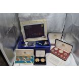 A collection of GB & World Coins including Sets and Five Pound Coins