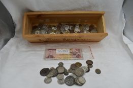 A Collection of World Coins , old and modern including Silver
