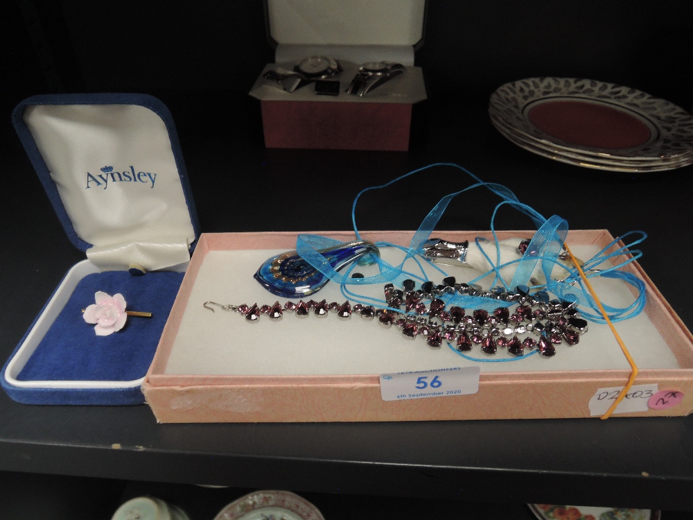 A small selection of costume jewellery