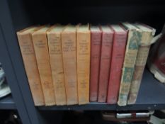 A selection of early childrens story books including Enid Blyton and Laura Lee Hope