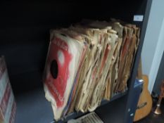 A selection of 78rpm shellac records including early Jazz and world music interest