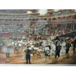 A Ltd Ed print, after Geoff Butterworth, Top Brass, signed, and with Black Dyke Band signatures,