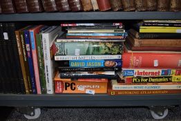 A collection of books, including vintage cookery books, war interest and more.