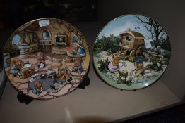 Two ceramic limited edition plates by Royal Grafton