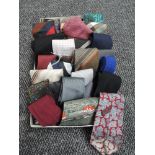 A large collection of vintage ties, the majority being 1950s and 60s with a few dating either