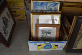 A large selection of original art works including oils and watercolours.