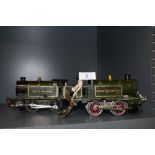 Two toy trains by Hornby both clockwork 0 gauge and 0-4-0 Great Western Tank Engines