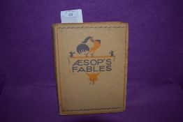 Children's. Aesop's Fables. Illustrated by Nora Fry. London: George G. Harrap & Co. 1927. With 8