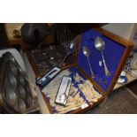 Two canteens of good quality cutlery and extensive selection of items in each, both appear to