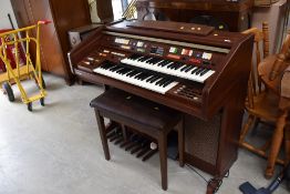 A Technics PCM Sound E44 electronic organ
