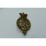 A 24th (2nd Warwickshire) Regiment of Foot Other Ranks Glengarry badge circa 1874-81