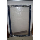 A metal window frame, approx. 109 x 71cm