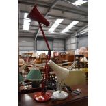 Two vintage angle poise lamps
