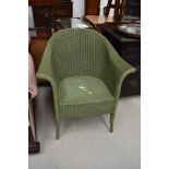 A vintage Lloyd Loom tub chair