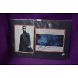 A signed matrix photo.