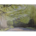 Two Watercolours, N J Hepworth, country landscapes, signed, one dated (19)75, 35 x 30cm, framed