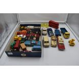 A selection of mixed diecasts including Corgi ERF Wagon and Trailer, Corgi Superior Ambulance, Corgi