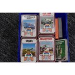 A collection of Twenty Five Top Trumps card games including Tanks, Warships, Helicopters World Class