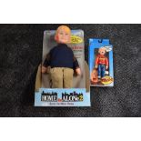 A 1992 Matchbox Home Alone 2 Talking Kevin doll and a 1991 THQ Home Alone Screaming Kevin doll, both