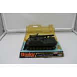 A Dinky diecast, Leopard Recovery Tank, in original card and bubble display box 699