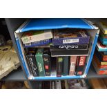 A box of Atari ST/STE games including Jimmy Whites Snooker, War In The Gulf, Street Fighter II,