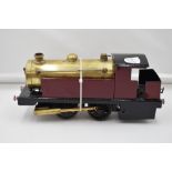 A early/mid 20th century Bowman Style Live Steam 0-4-0 Locomotive
