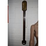 a genuine 19th century mercury stick barometer by Blatt of Brighton