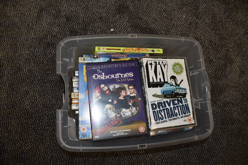 A selection of childrens dvds including cartoons and films etc