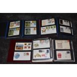 A Collection of mainly GB First Day Covers & Commemorative Covers in 6 albums