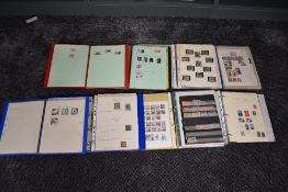 A collection of mainly used Stamps of the World, in eight albums