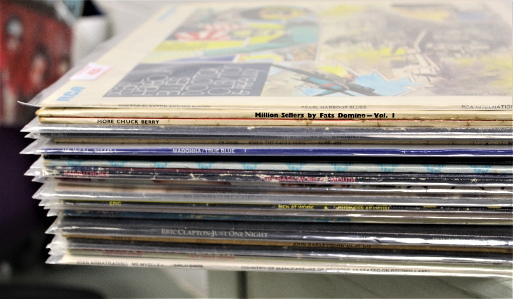 A mixed lot of rock, pop, dance and more 26 records in total. - Image 2 of 2