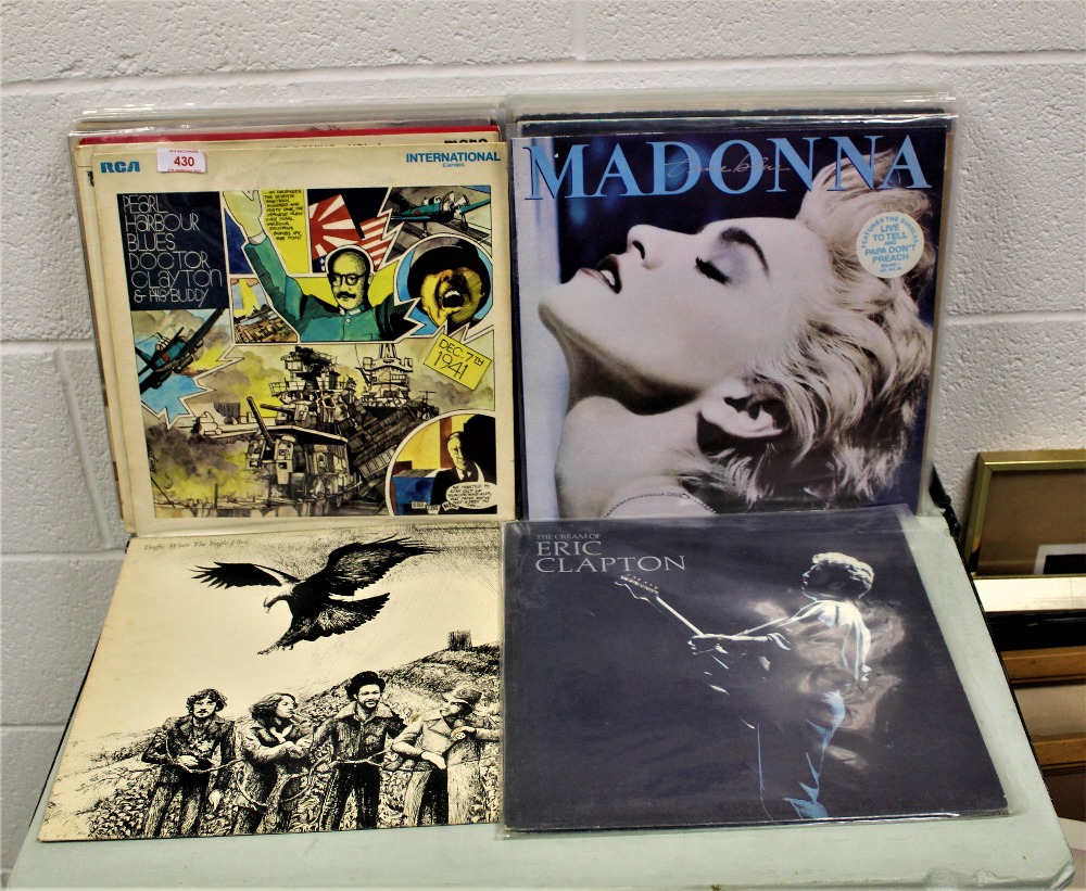 A mixed lot of rock, pop, dance and more 26 records in total.