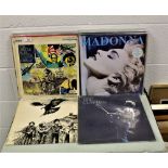 A mixed lot of rock, pop, dance and more 26 records in total.