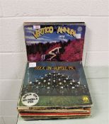A thirty seven album lot containing rock, pop, prog and more.
