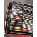 Approximately one hundred and twenty compact discs, rock, pop, dance , Indie and more.