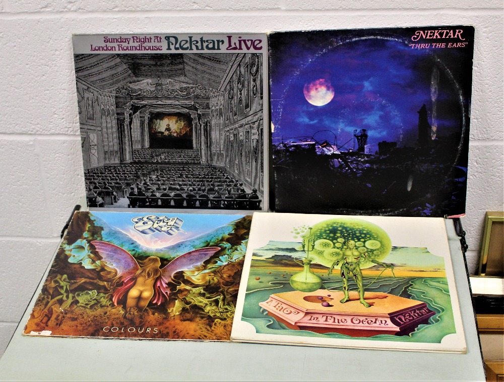 A lot of eight German rock albums including Eloy,Nektar and Amon Duul Two. - Image 2 of 2