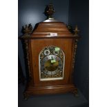 A large bracket clock having ormolu decoration with chime