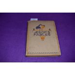 Children's. Aesop's Fables. Illustrated by Nora Fry. London: George G. Harrap & Co. 1927. With 8