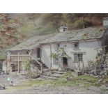 A Ltd Ed print, after Judy Boyes, Spinning Gallery, Tiberthwaite, signed and numbered 584/850, 26