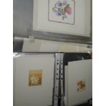 Two files of Ltd Ed prints, various, inc after, Stephen Whittle, The Lake and Garden at Blenheim,