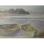 A watercolour, Colin Whittle, Early Morning Grasmere, signed and attributed verso, 36 x 52cm, framed