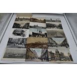 Postcards. Liverpool and Maritime interest. Includes; street scenes, ships, docks, trams. (30)